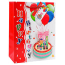 Gift Bag Happy Birthday Small Assorted Design (12 Pack)
